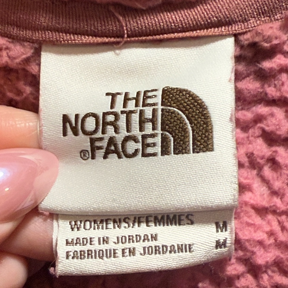 The North Face Women’s Rose camo tie dye Fleece Hoodie size M - Picture 4 of 9